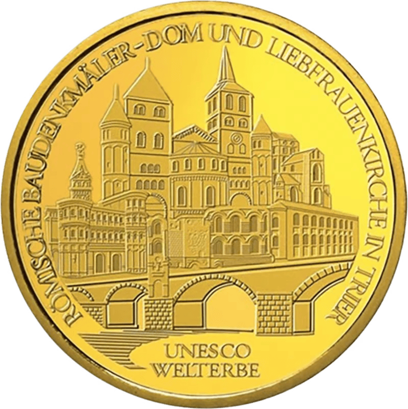 Gouden 1/2 ounce Trier 