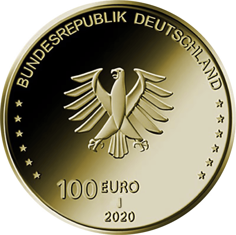 Gouden 1/2 ounce 2020 Eenheid J 