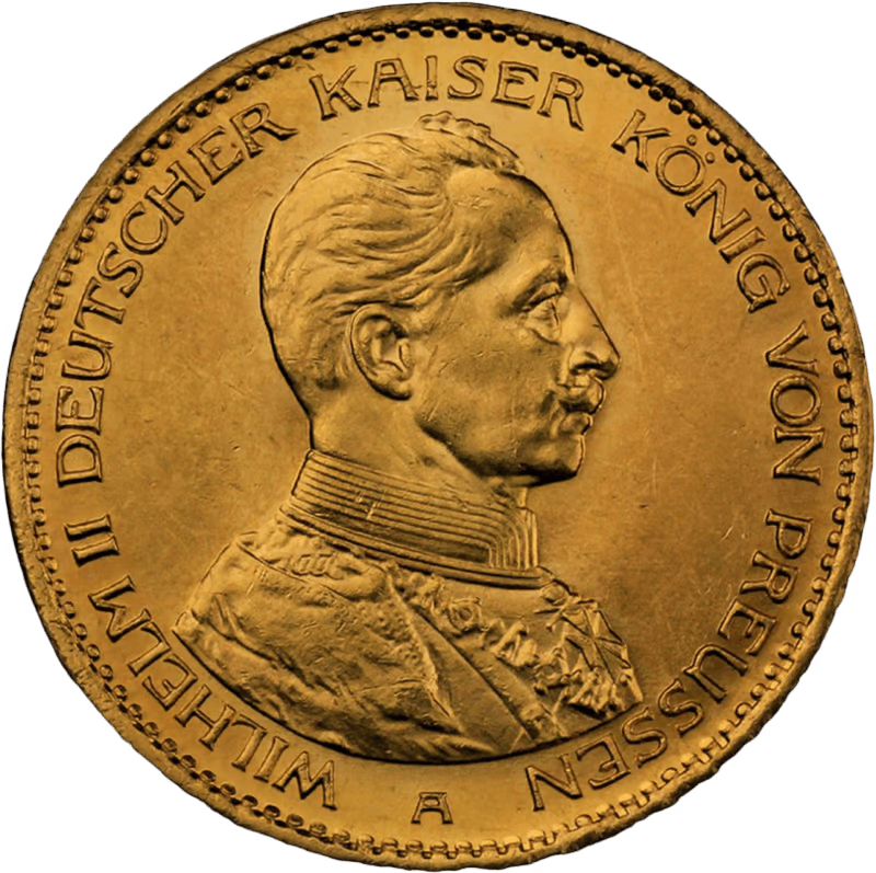 20 Mark Pruisen Wilhelm II