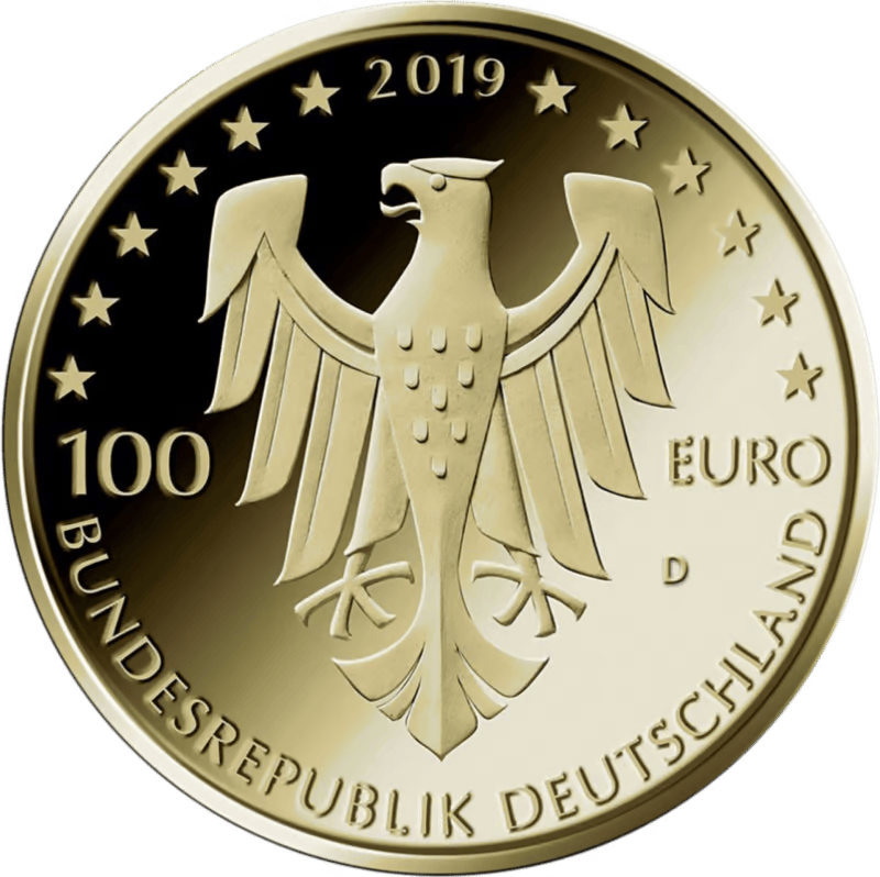 Gouden 1/2 ounce euro Kathedraal Speyer D