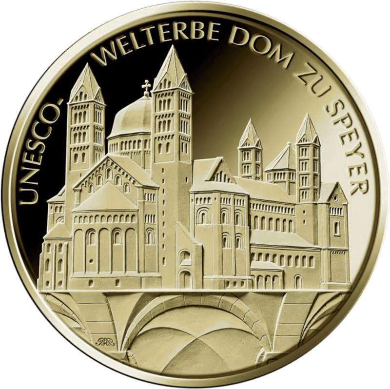 Gouden 1/2 ounce euro Kathedraal Speyer D