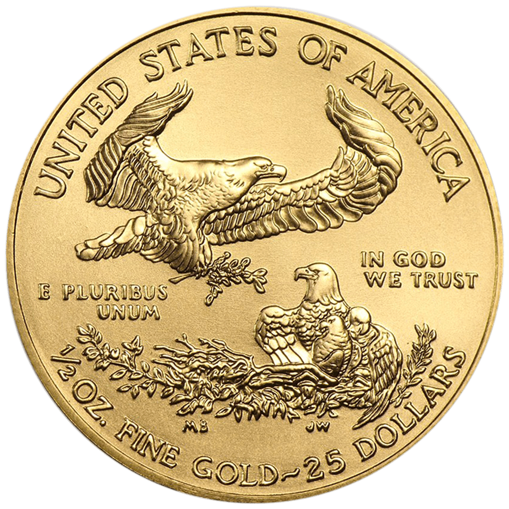 Amerikaanse Eagle 1/2 ounce Gouden