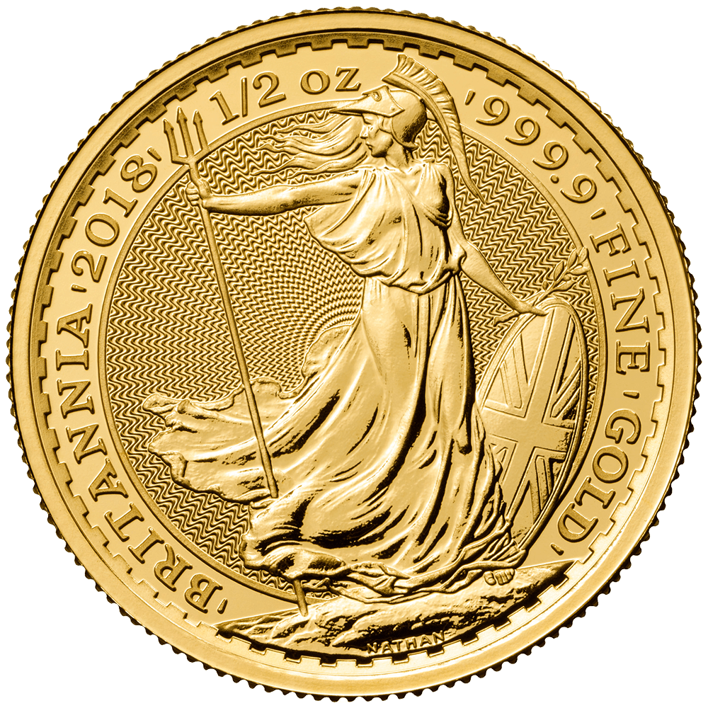 Gouden Britannia 1/2 ounce