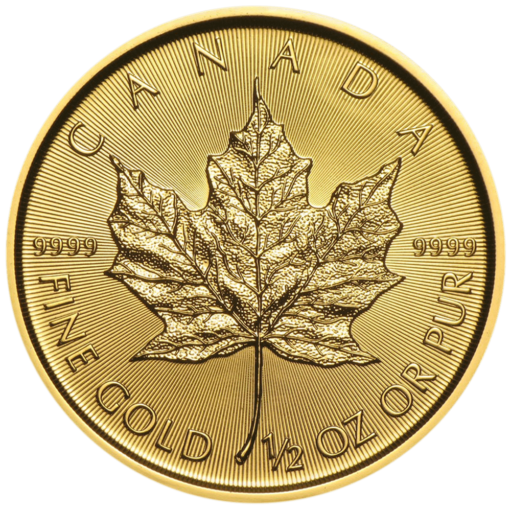 Gouden Maple Leaf 1/2 ounce