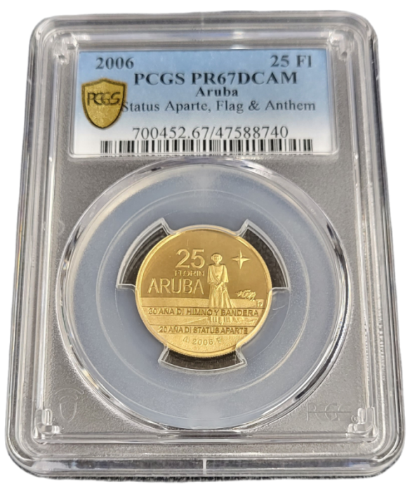 Aruba Gouden 25 florin 2006