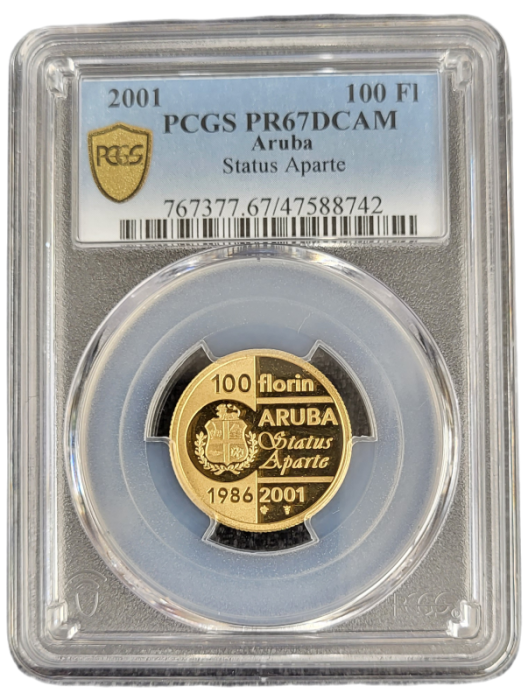 Aruba Gouden 100 Florin 2001