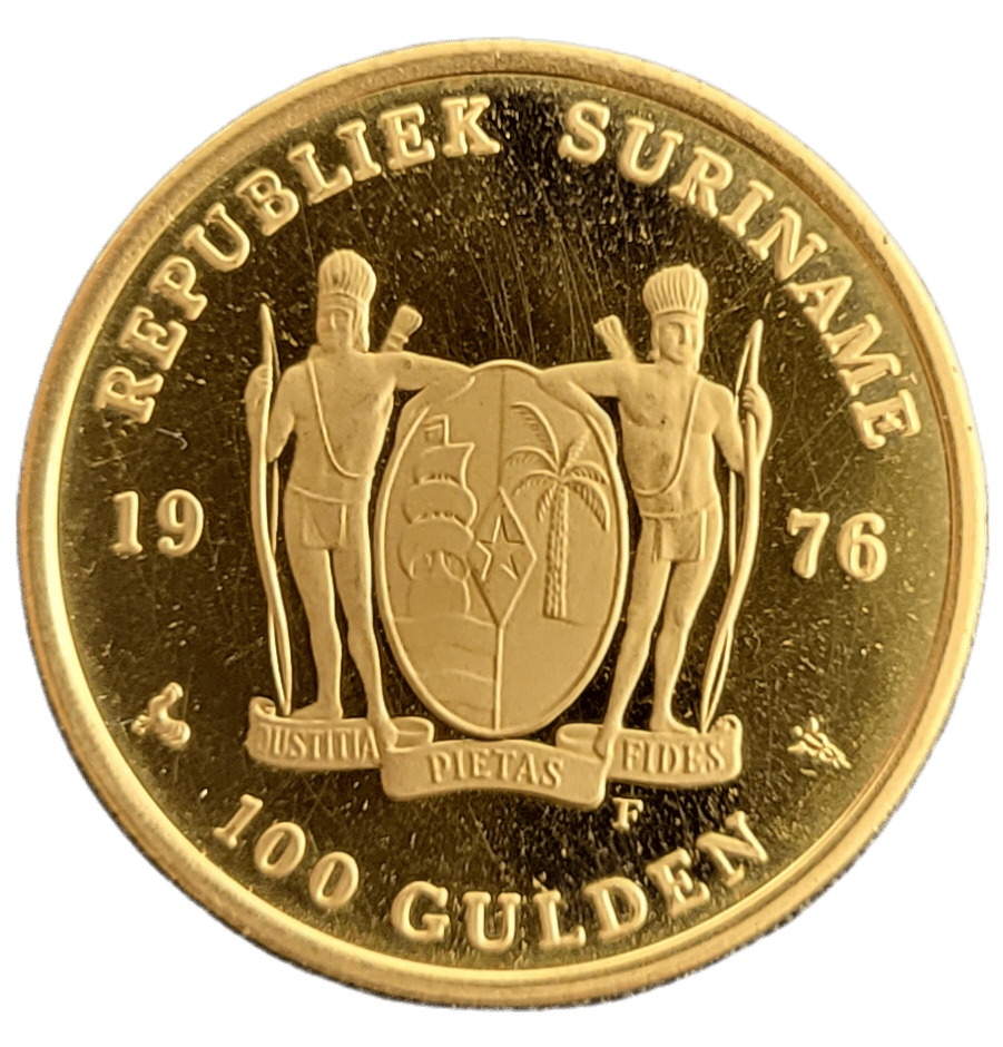 Gouden 100 gulden 1976