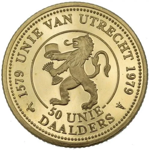 Gouden 50 Uniedaalder 1979