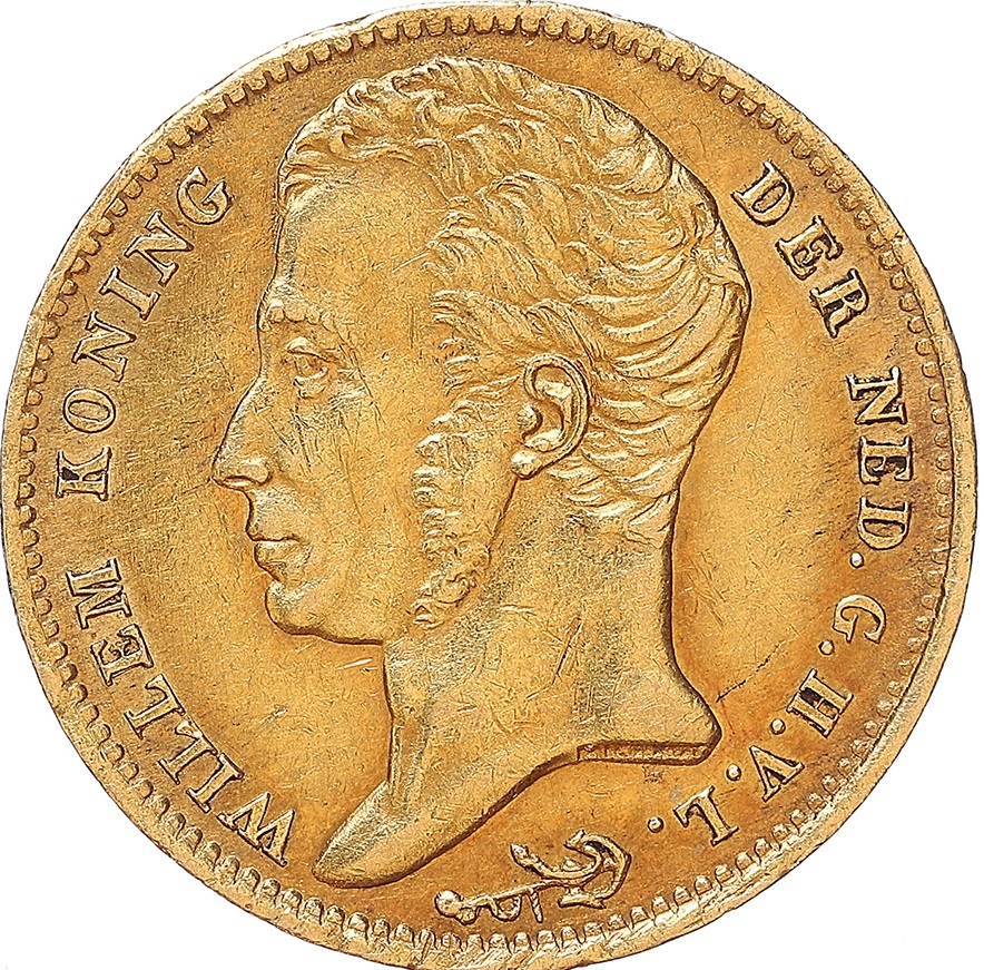 Gouden Willem I 10 gulden 1826