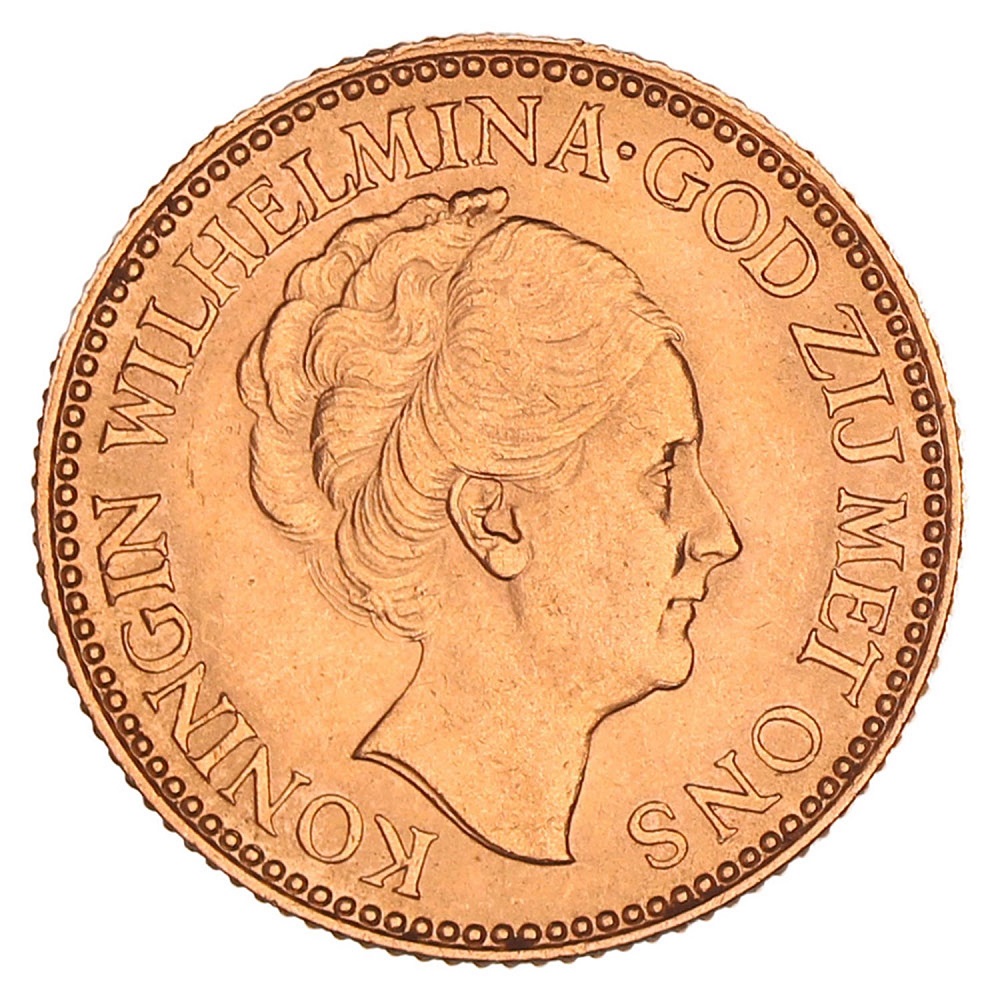 Gouden Tientje Wilhelmina 1925