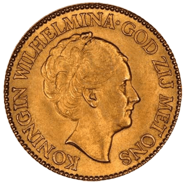 Gouden tientje Wilhelmina