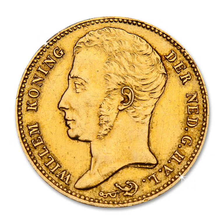 Gouden Tientje van Willem I 1840