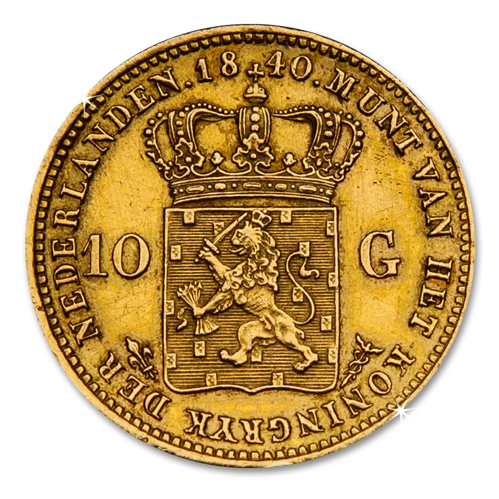 Gouden Tientje van Willem I 1840