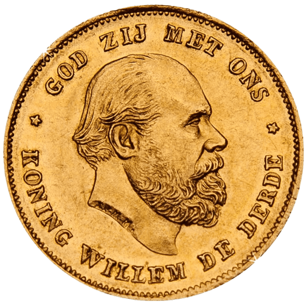 Gouden tientje Willem III