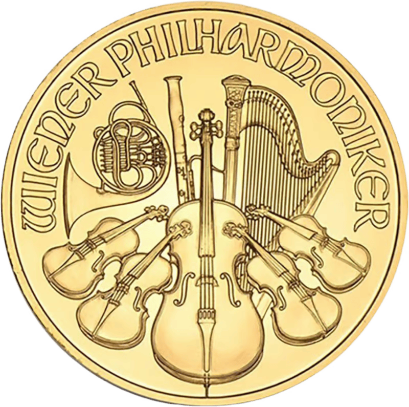 Gouden 1 ounce Wiener Philharmoniker 2014