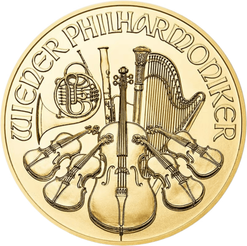 Gouden 1 ounce Wiener Philharmoniker 2017