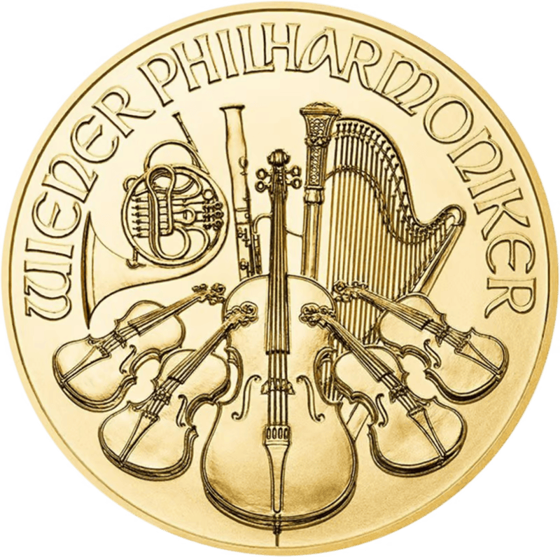 Gouden 1 ounce Wiener Philharmoniker 2020