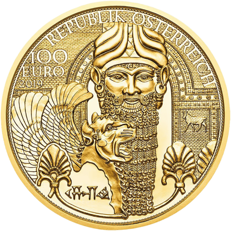 Gouden munt Mesopotamië 2019