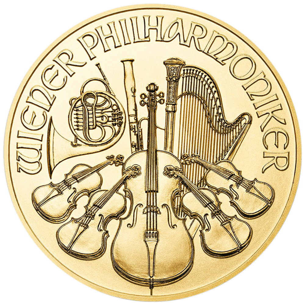 Gouden Philharmoniker 1/2 ounce