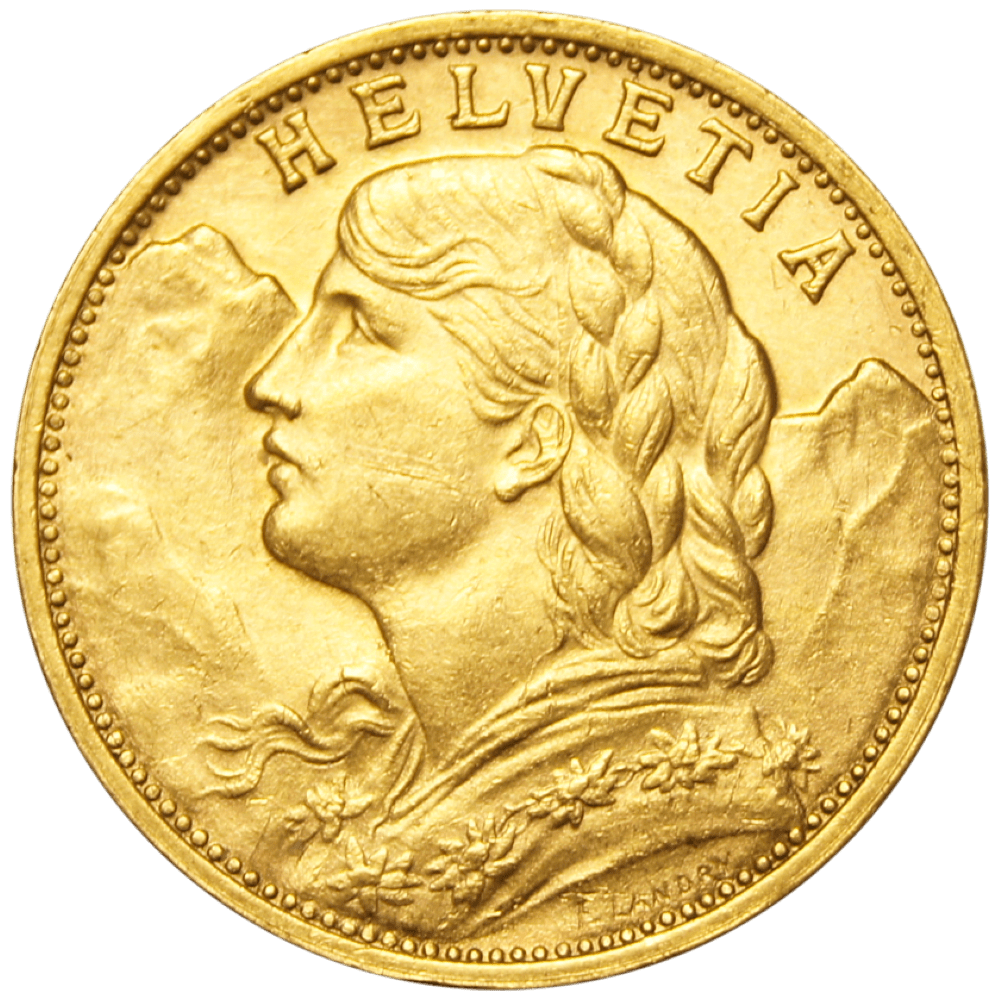 Gouden 20 francs Vreneli