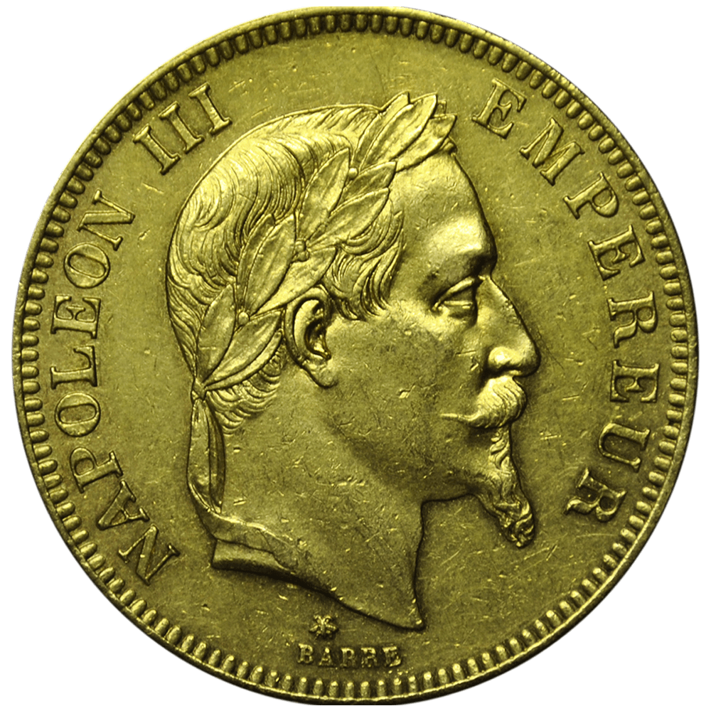 100 Frankrijk Napoleon III