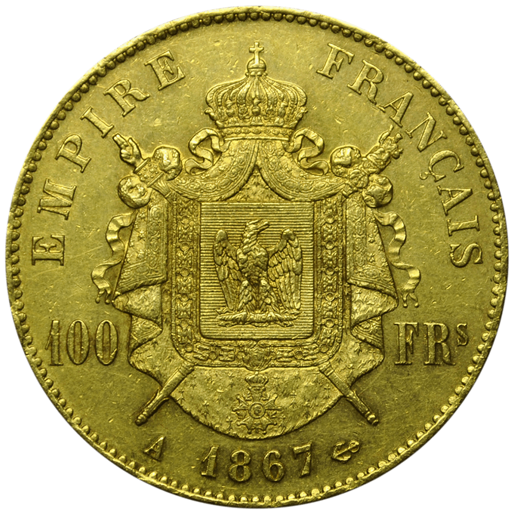 100 Frankrijk Napoleon III